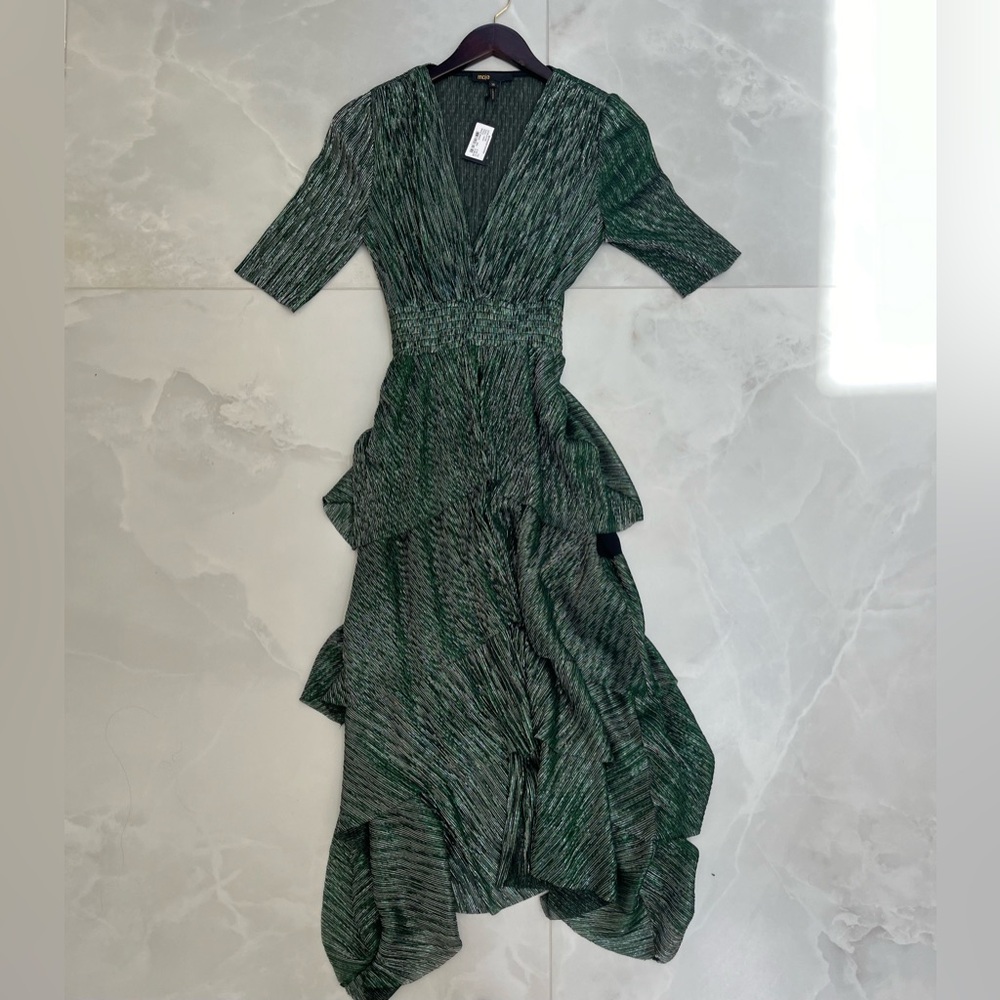 Maje Ruffine Dress - Picture 3 of 4